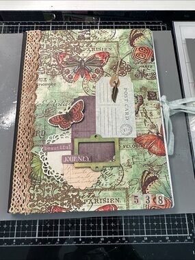 Decorated composition notebook